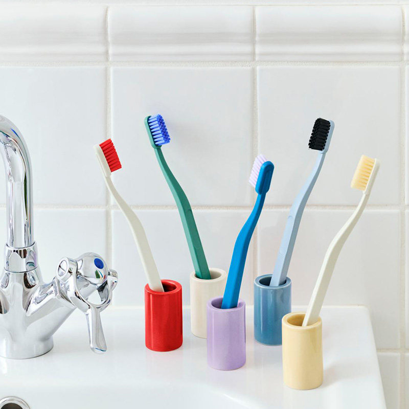 25秋冬新品 丹麦HAY Tann 彩色牙刷牙刷架家居清洁日用陶瓷,淘宝优惠券,粉丝福利购,淘宝优惠卷