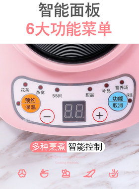 多功能养生杯电炖杯煮茶杯煮粥杯
