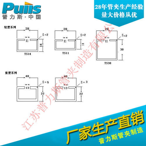 轻型塑料导轨式管夹 导轨管夹 塑料管夹 TLPG12 厂家生产可定制 - 图3