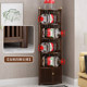 Junwei corner cabinet corner cabinet storage cabinet display cabinet bedroom corner cabinet floor solid wood storage rack