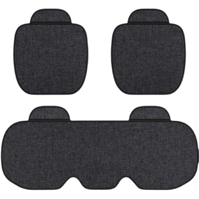 汽车用腰靠粗麻四季通用防滑加厚靠背单片小蛮腰座椅三件套护背垫,淘宝优惠券,粉丝福利购,淘宝优惠卷