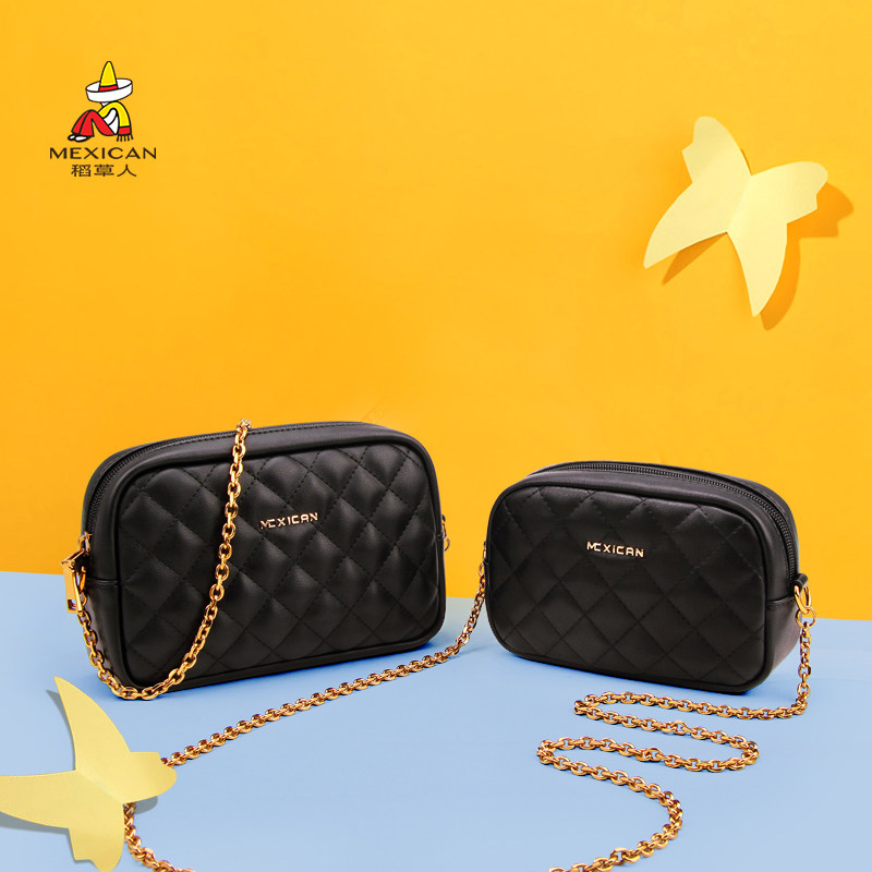 稻草人女士2020新款潮百搭小包包 稻草人驰也女士包袋