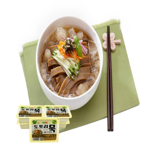 延边特产纯橡子淀粉500g朝鲜凉粉凉皮专用原料择子粉韩式橡子冻料 - 图2