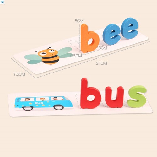 Montessori Toys For Kids English Spell Words Math - 图2