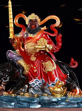 武财神赵公明树脂玻璃钢华音殿
