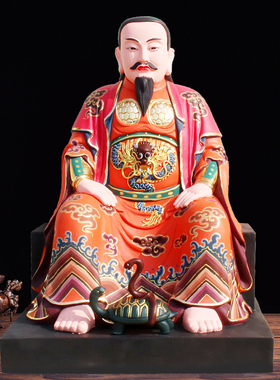 华音殿真武大帝神像树脂材质