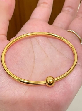 金店同款古法传承转运珠手镯