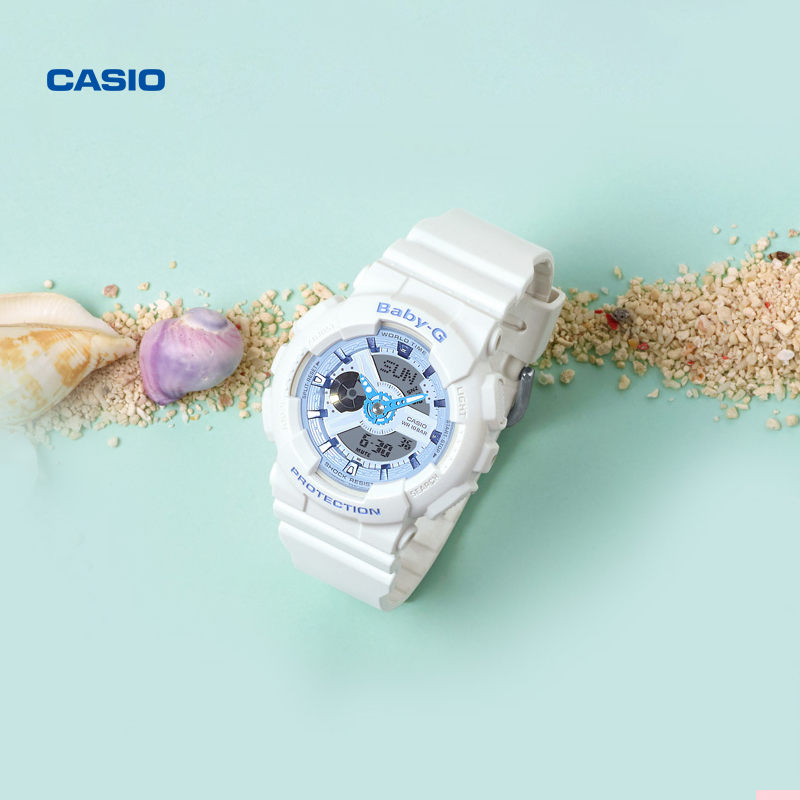 卡西欧官网品牌BA-110XBE防水潮流女手表BABY-G官方正品CASIO-图1