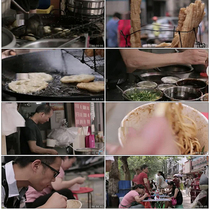 Wuhan Hot Dry Face Breakfast Life Premature Real Shooting Video Material