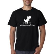 100% cotton men dino t shirt casual short sleeve men you are