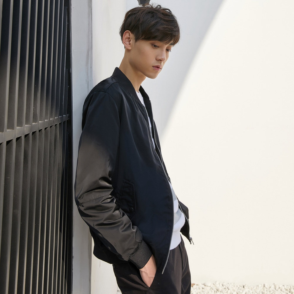 美特斯邦威男士2020秋装新款款夹克 美特斯邦威四禧夹克