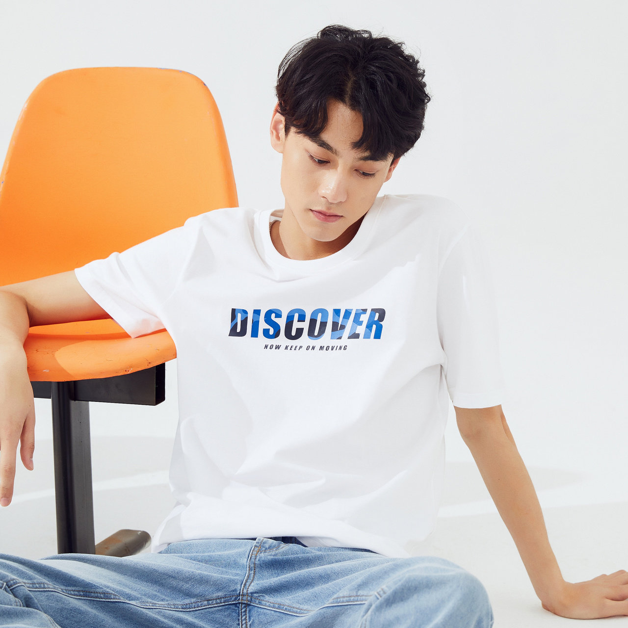 美特斯邦威男装2020夏季新款t恤 美特斯邦威四禧T恤