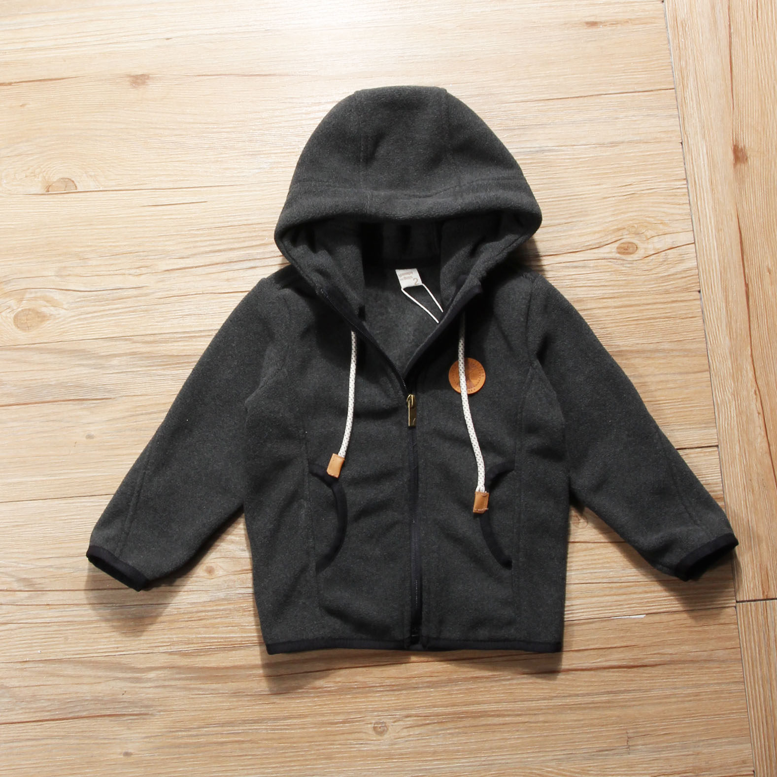 外贸出口男童休闲外套春秋装新款中小童摇粒绒卫衣连帽运动开衫,淘宝优惠券,粉丝福利购,淘宝优惠卷