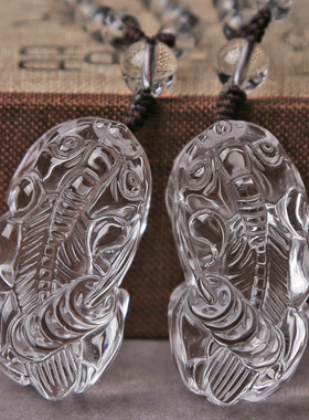 男女款水晶项链貔貅礼品吊坠