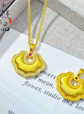 古法镀金久不掉色金店同款沙金