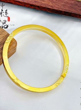 老古法凤祥金店同款沙金小雏菊