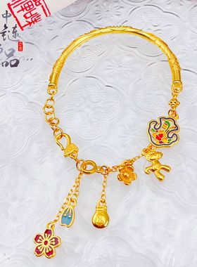 【久不掉色】同款高保色古法沙金