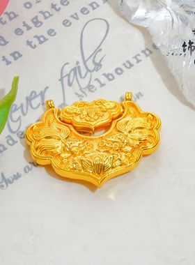 古法镀金久不掉色金店同款高保色