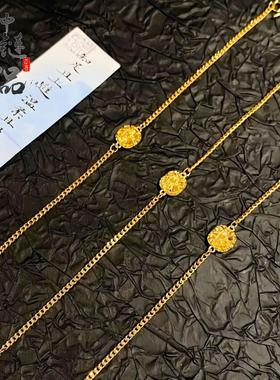 直播爆款高保色古法沙金爆闪花丝