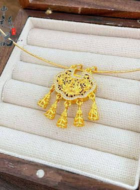 古法镀金不掉色金店同款高保色