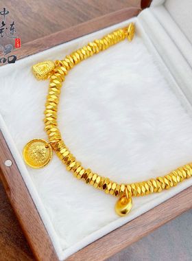 越南沙金金店同款高保色古法