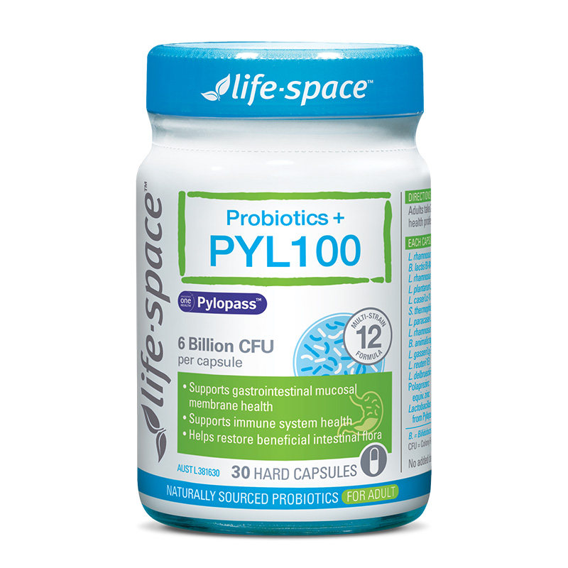 澳洲进口lifespace pyl100大人胶囊 lifespace海外益生菌