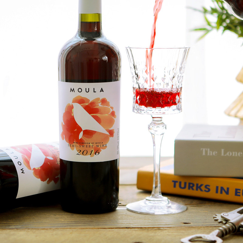 慕拉半甜葡萄酒750ml单支大瓶红酒瓶装果酒,淘宝优惠券,粉丝福利购,淘宝优惠卷