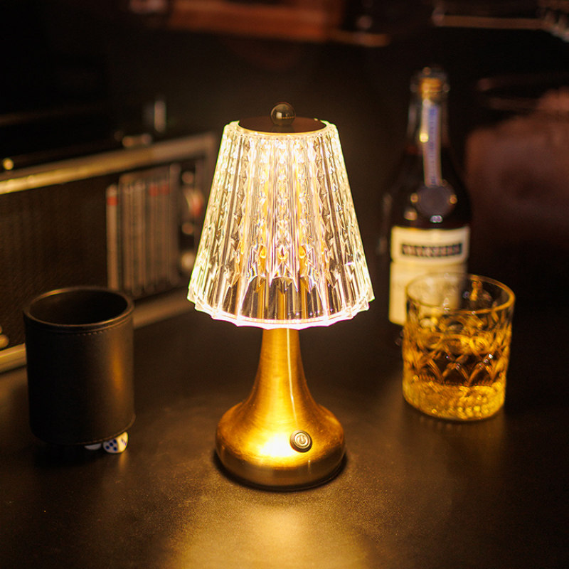 复古酒吧台灯充电户外餐桌灯桌面氛围灯小夜灯餐桌气氛灯清吧桌灯