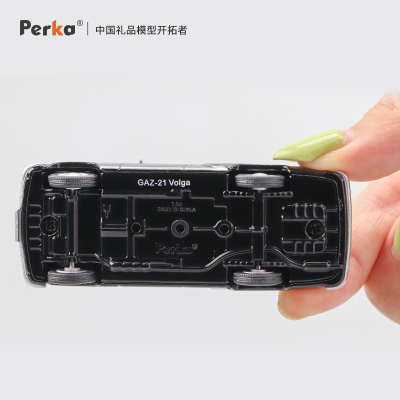 现货珀卡164前苏联伏尔加M21 GAZ-21Volga小轿车合金汽车模型收藏 - 图3