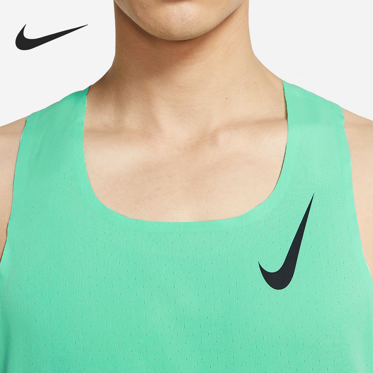 Nike/耐克正品新款AEROSWIFT男子休闲舒适跑步运动背心CJ7836-图1