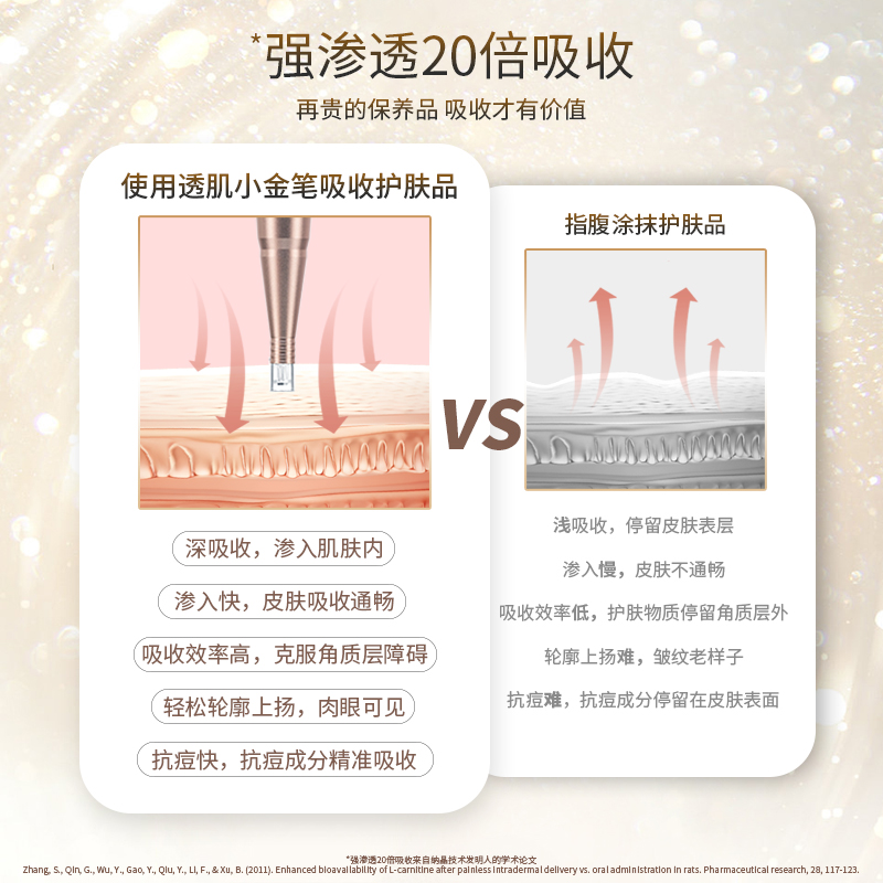纳晶纳米微晶冻干粉精华晶片导入仪 纳晶电子美容仪