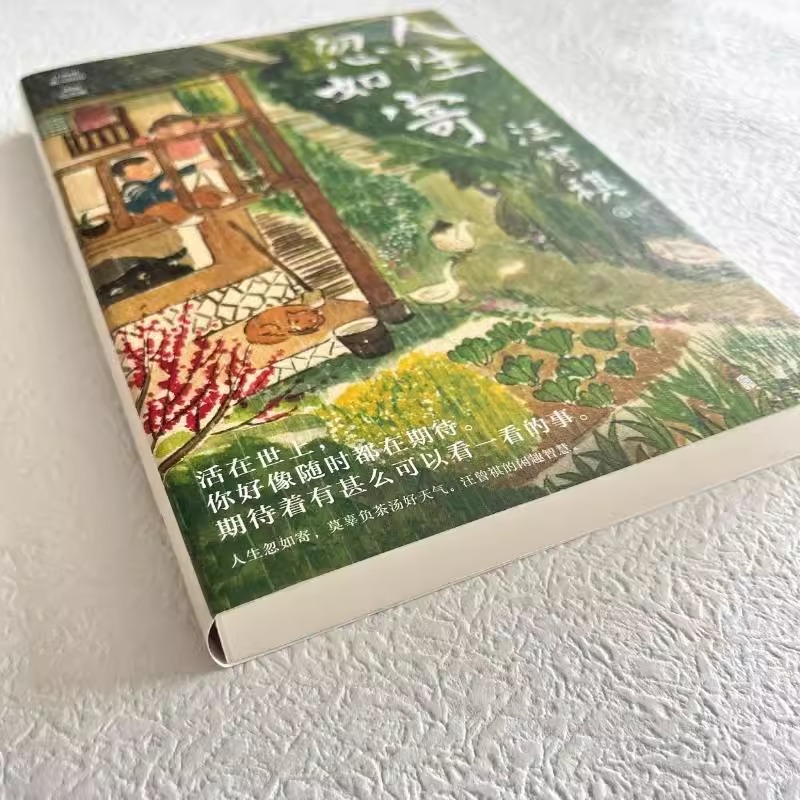 人生忽如寄 汪曾祺诞辰103周年散文精选，特别纪念版。活在世上，你好像随时都在期待着，期待着有甚么可以看一看的事现当代文学书