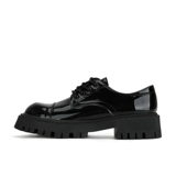 Музей в английском стиле на платформе, обувь для кожаной обуви, лоферы, в британском стиле