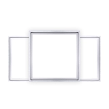 创米 Встраиваемая потолочная светодиодная квадратная лампа для ванной комнаты, световая панель, прямоугольный светильник