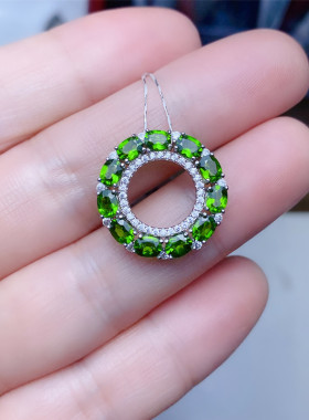 腾利珠宝女925银时尚吊坠漂亮