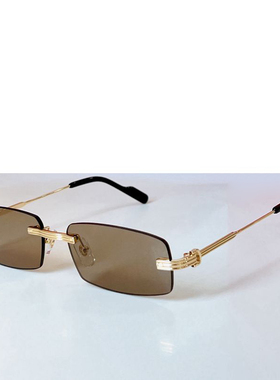 金属方形遮阳太阳镜男女通用小脸