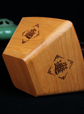 桃木斗摆件仿古米斗日进斗金摆件家用老式升子米斗店铺送礼