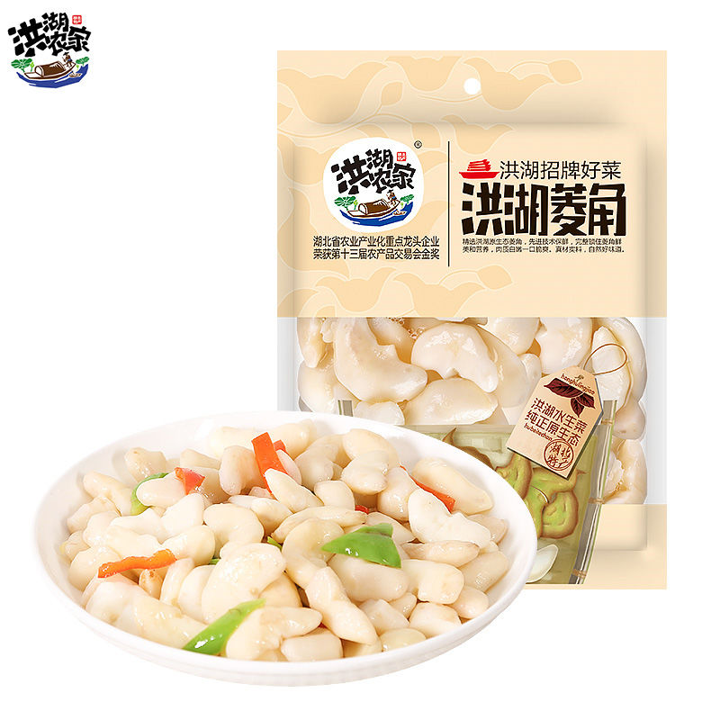 洪湖农家泡菱角米400g*3袋新鲜菱角粉糯菱角洪湖特产水棱角凌角 - 图3