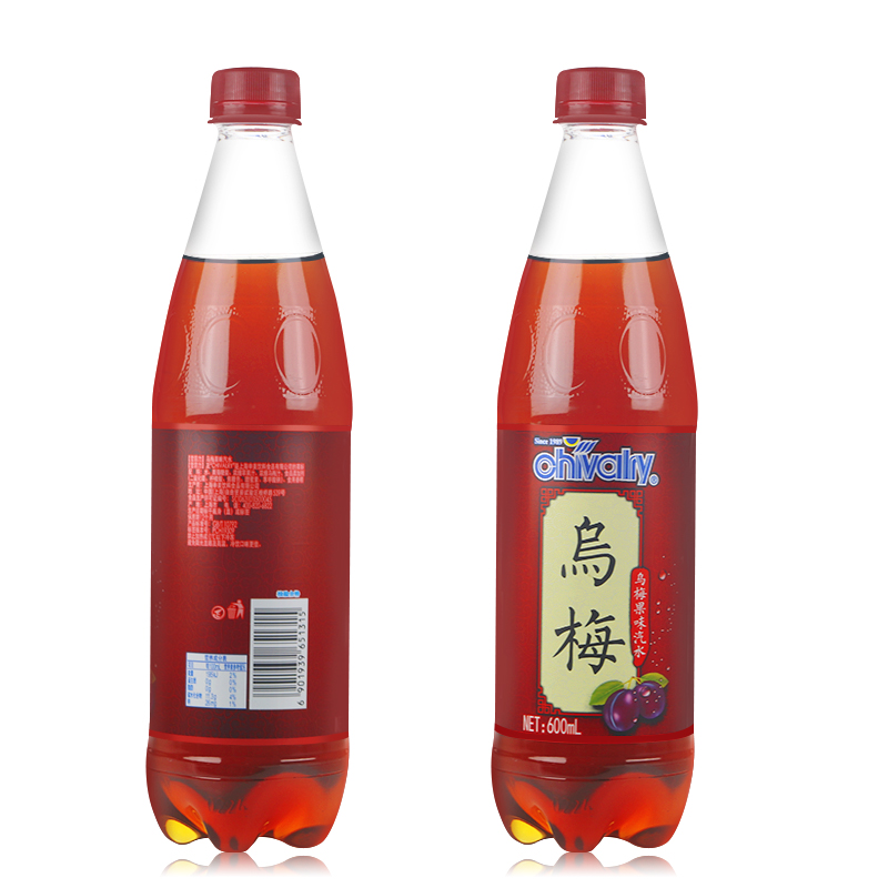 雪菲力乌梅汁饮料 600ml*24瓶/整箱江浙沪皖包邮-图1