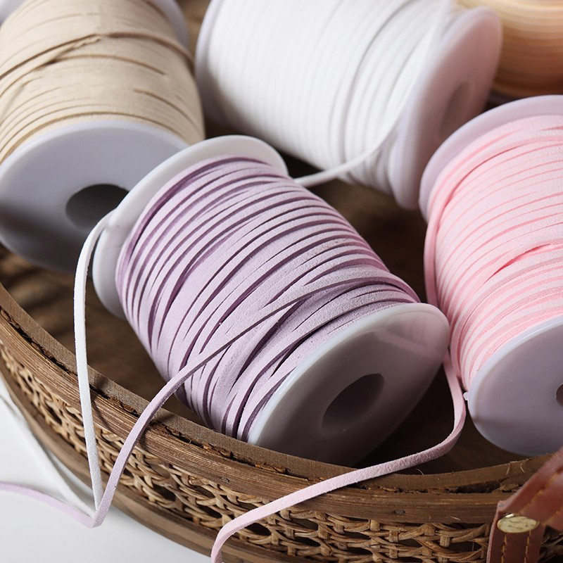 鹿绒绳鹿皮绳鲜花包装花束包花扎带礼物丝带装饰缎带花店花艺材料 - 图1