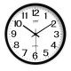 Wall clock living room clock modern simple atmospheric bedroom mute personality round quartz clock clock wall clock
