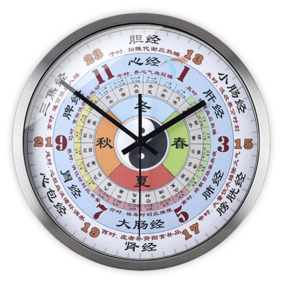 Hanyi ink simple wall-mounted quartz clock and watch