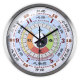 Hanyi ink simple wall-mounted quartz clock and watch