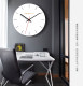 Internet celebrity clock silent wall clock living room