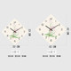 Hanyi ink simple wall-mounted quartz clock and watch