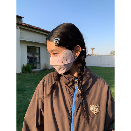 Tagi.想象皮肤夏日透气凉感防晒防紫外线口罩轻薄UPF50+袖套 - 图3