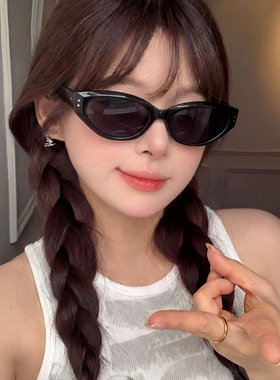 高级感大框猫眼墨镜女士2026新款