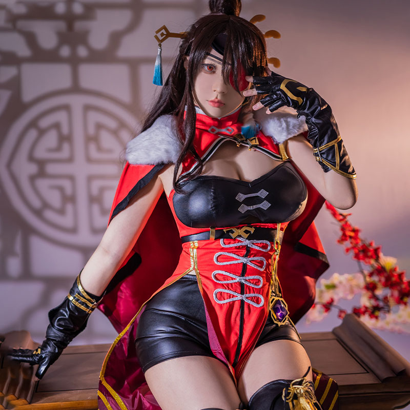 原神cos服重云北斗cos服行秋无冕的龙王御姐套装cosplay游戏服装-图0