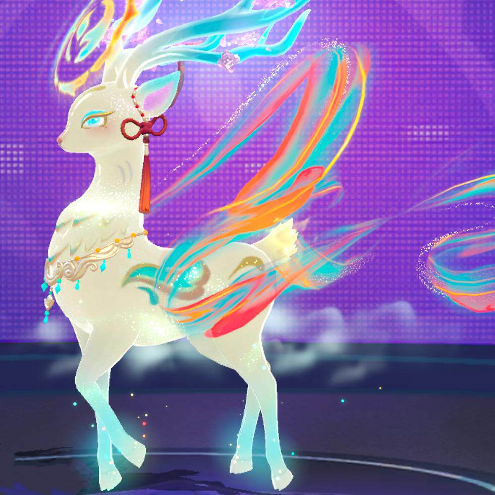 蛋仔派对仙舞飘飘鹿 至臻永久皮肤双人载具兑换码+配饰代送许愿币