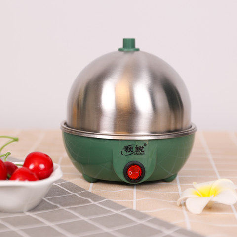 领锐不锈钢煮蛋器自动断电家用多功能早餐蒸蛋器迷你小型1人神器 - 图0
